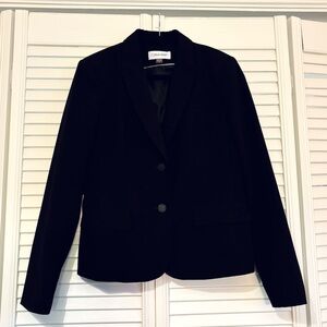 Calvin Klein Black Blazer Suit Jacket Coat Size 10